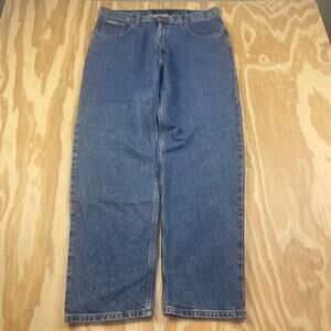 Calvin Klein Wide Leg Jeans – Easy Fit – Blue Denim – W36 L32 – Brand New